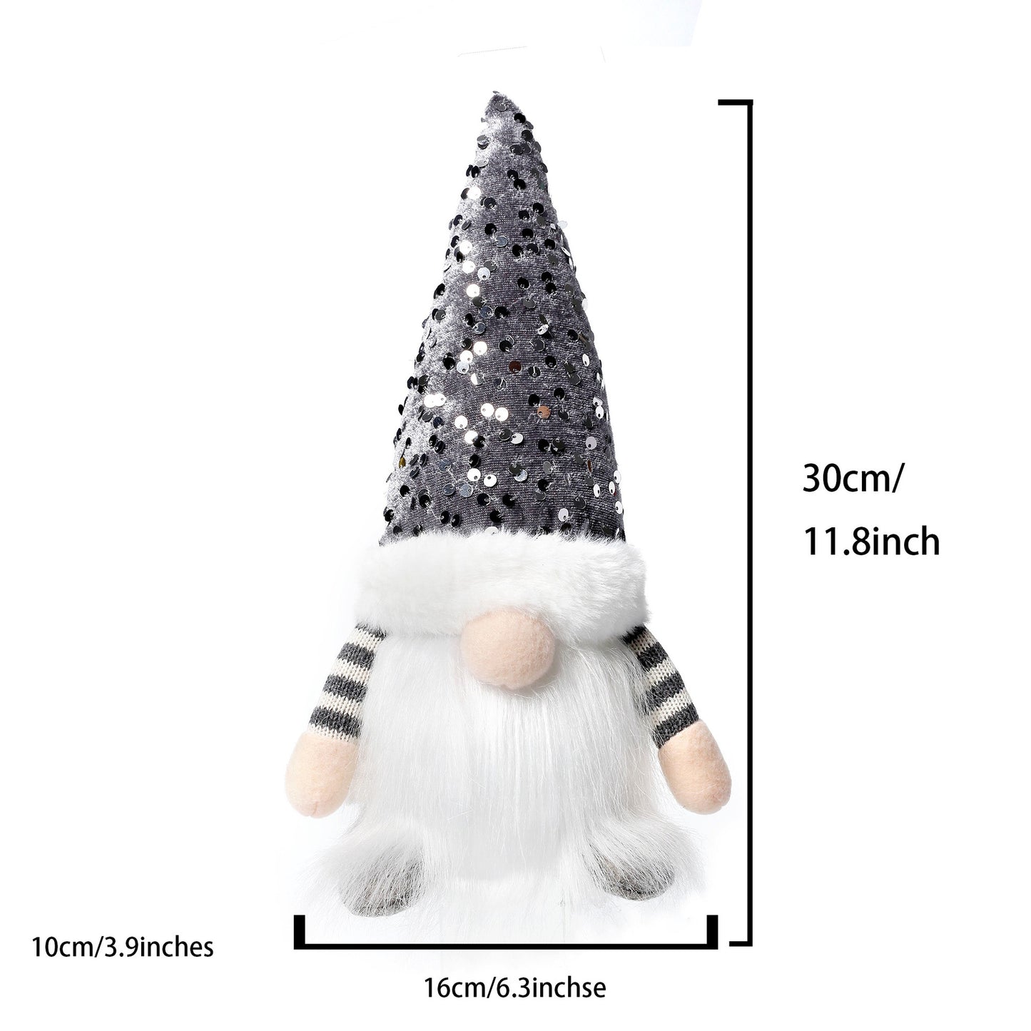 ✨ Lighted Christmas Gnome Plush – Premium Nordic Reindeer Santa Decoration for Festive Home & Gifts