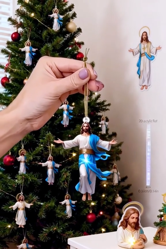 ✨ Christmas Jesus Ornament Tag ✨