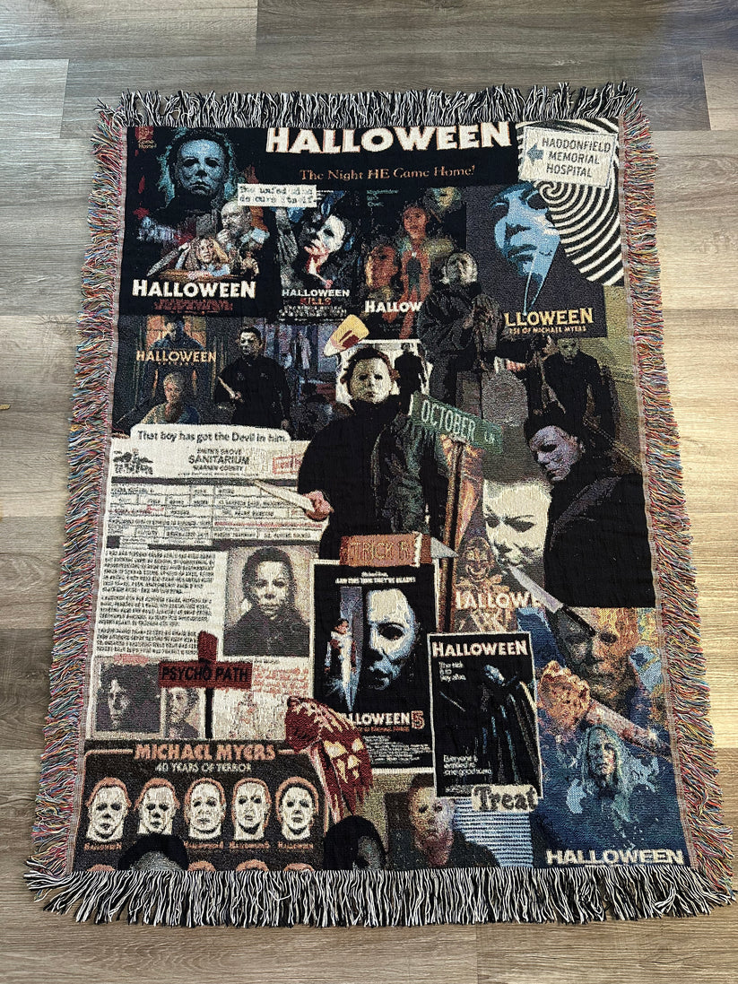 Michael Myers The King Of Halloween SOFA BLANKET
