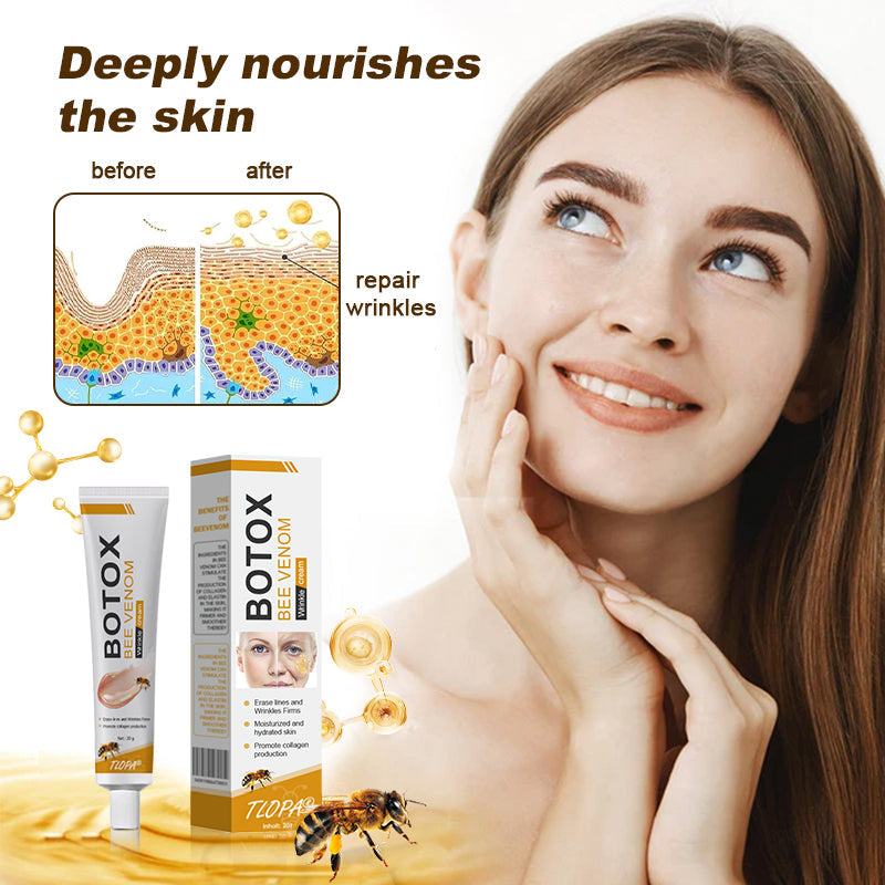 (Made and Shipped from USA) 🧑‍⚕️TLOPA® Botox Bee Venom Wrinkle Removal Cream- LAST DAY 70% OFF🔥
