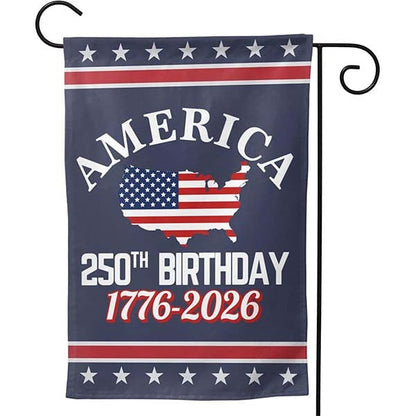 🔥2025 HOT SALE 🔥- U.S. 250th Birthday Garden Flag