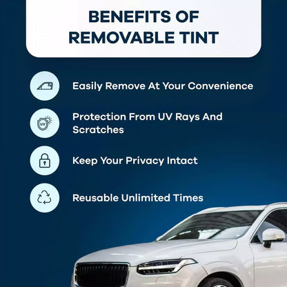 Removable Window Tint For Any Cars