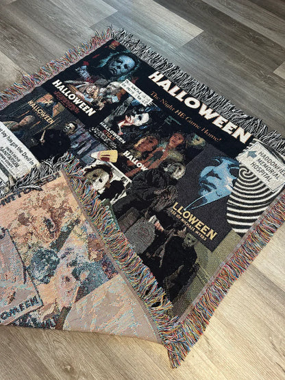 Michael Myers The King Of Halloween SOFA BLANKET