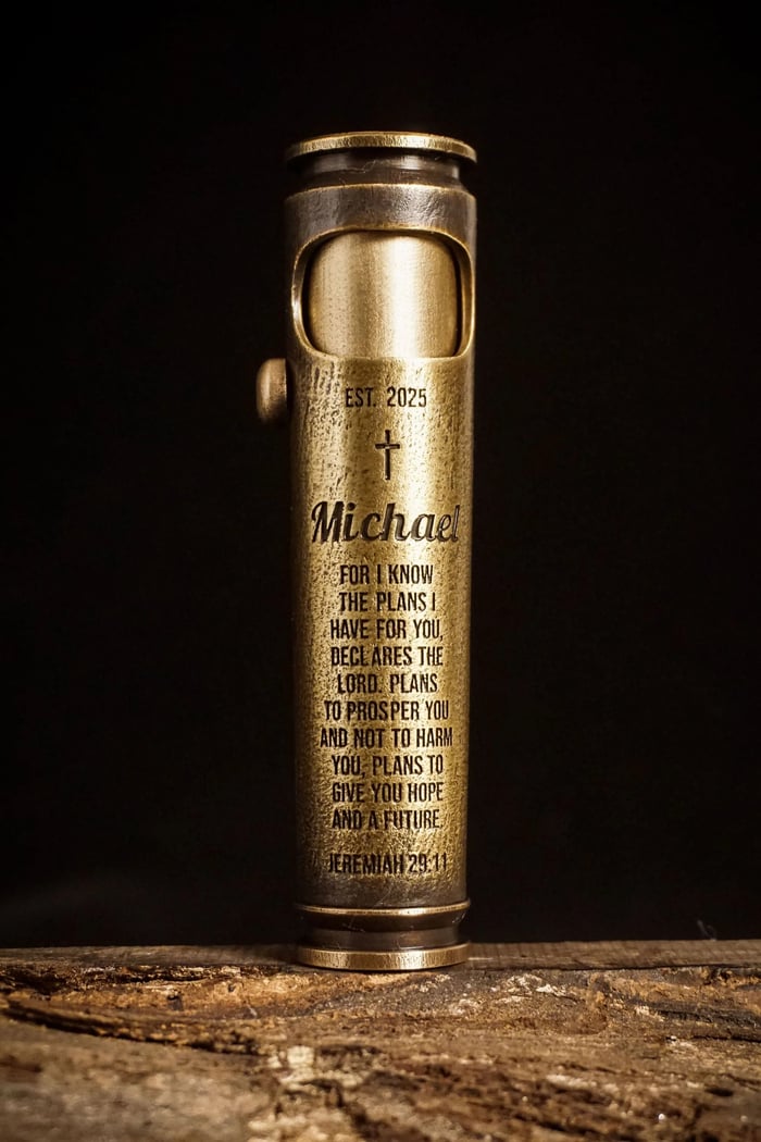 Handmade Brass Bullet Shell Lighter