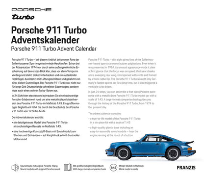Porsche 911 Turbo Advent Calendar: Limited Edition Collectible Scale Model