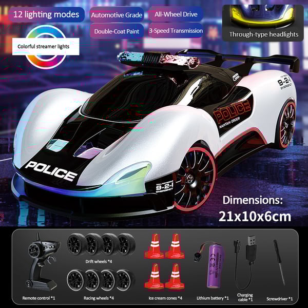 🔥LAST DAY 49% OFF- 🚗Professional RC drift remote control car, four-wheel drive sports car