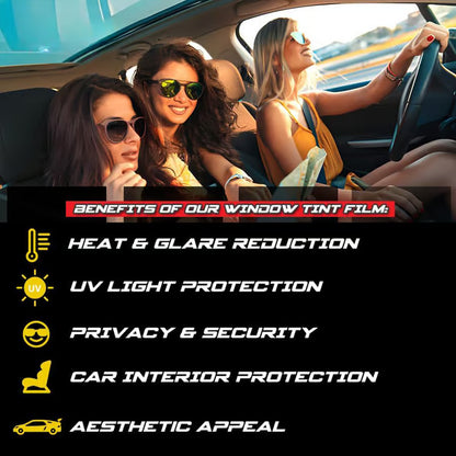 Removable Window Tint For Any Cars