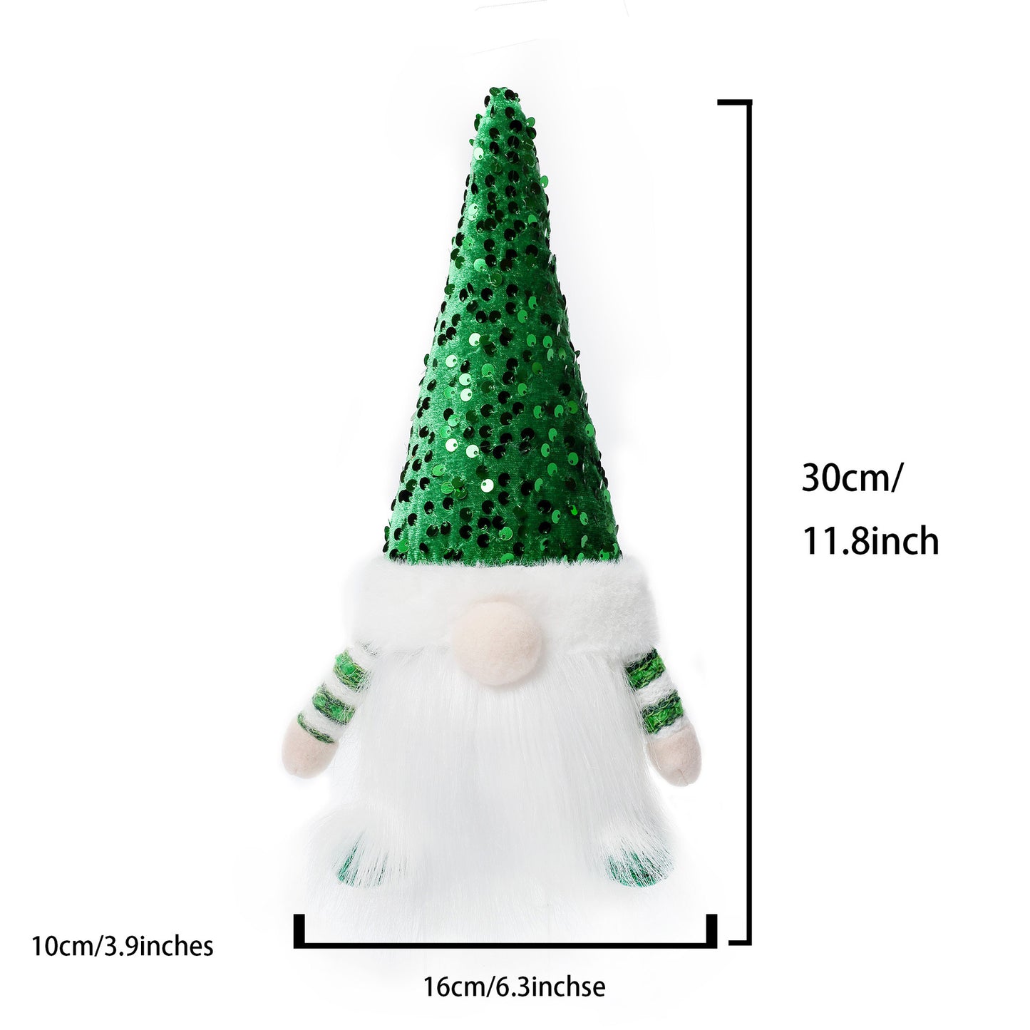 ✨ Lighted Christmas Gnome Plush – Premium Nordic Reindeer Santa Decoration for Festive Home & Gifts