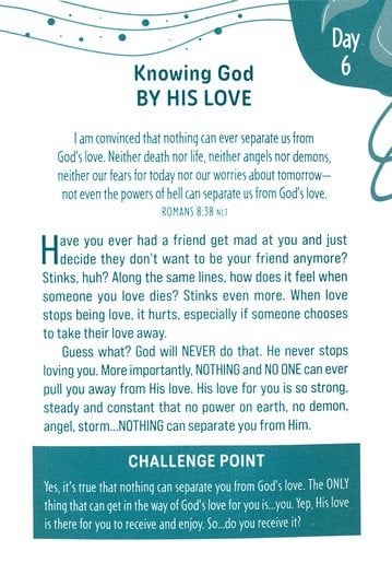 Mini Devotions Knowing God for Kids