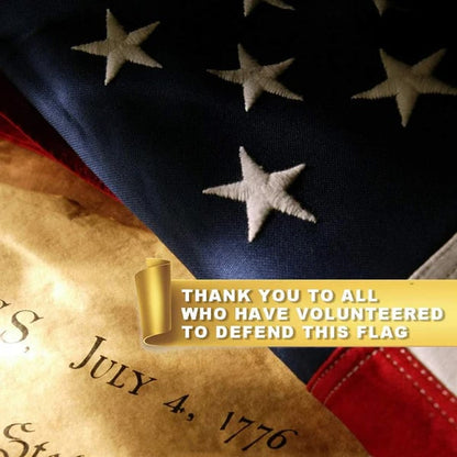 2025 Best Embroidered Stars American Flags