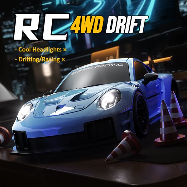🔥LAST DAY 49% OFF- 🚗Professional RC drift remote control car, four-wheel drive sports car