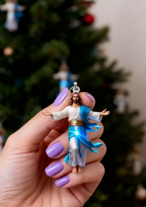 ✨ Christmas Jesus Ornament Tag ✨
