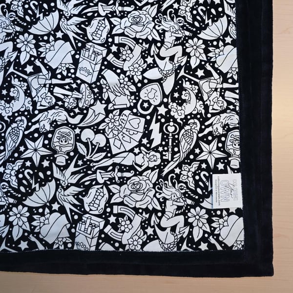 🔥Last Day 50% OFF - 🎨✨DIY Coloring Blanket ✨Non-toxic paint, 100% colorfast✨