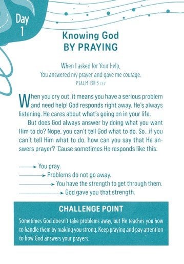 Mini Devotions Knowing God for Kids