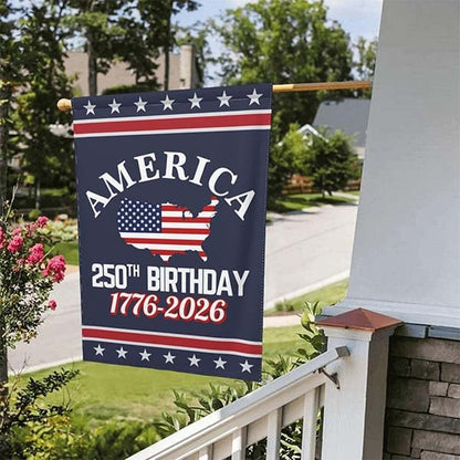 🔥2025 HOT SALE 🔥- U.S. 250th Birthday Garden Flag